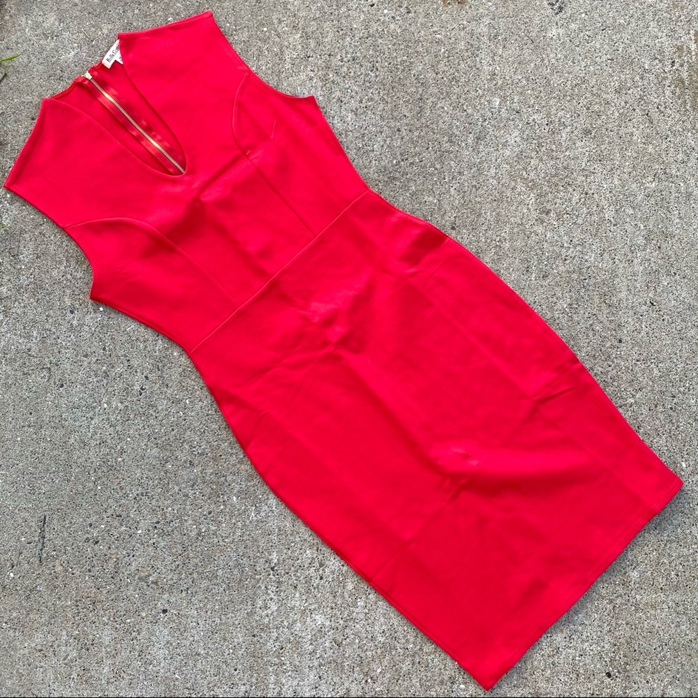 Red Pencil Dress